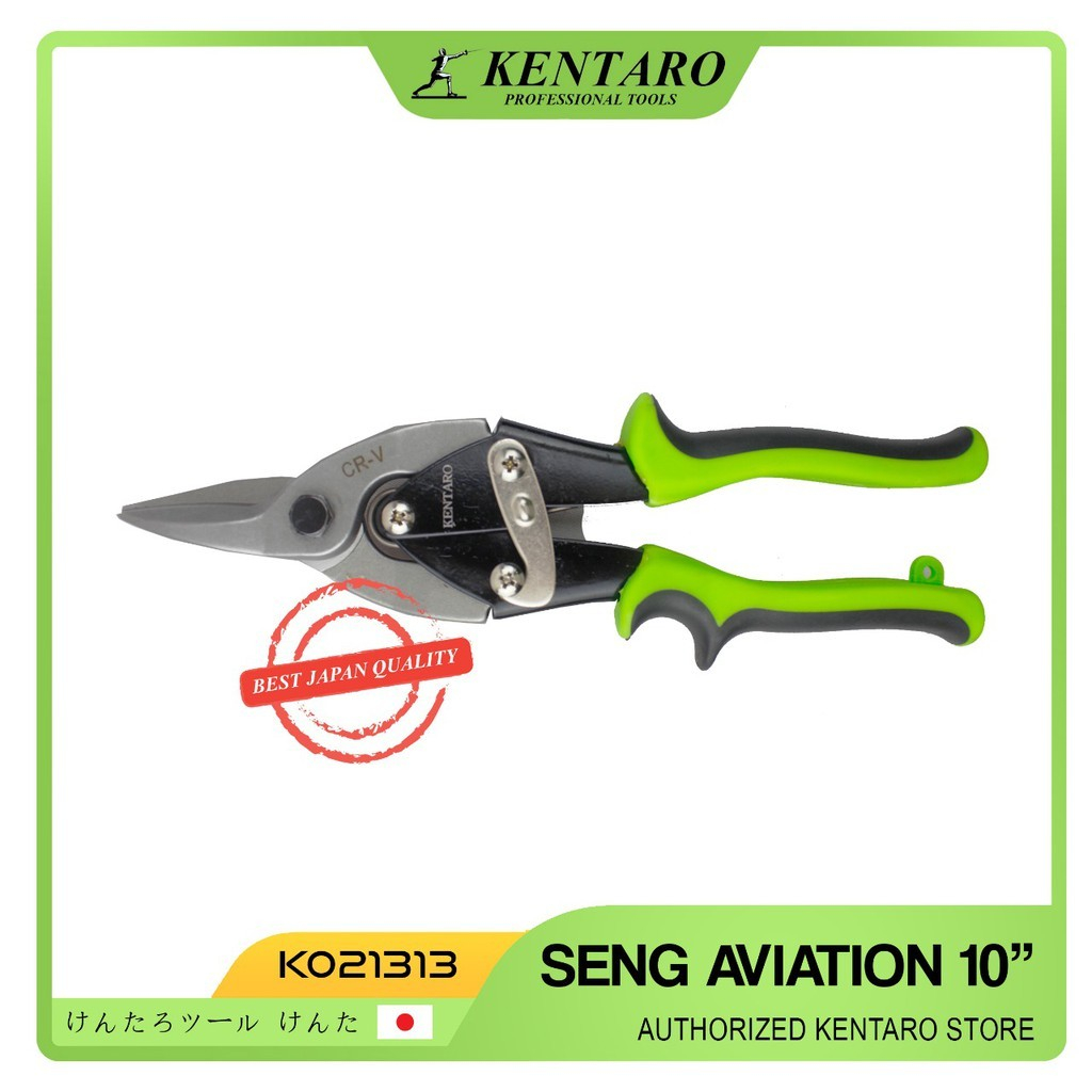 

Gunting seng Kentaro 10"/Aviation tin snips 10" Kentaro Berkualitas