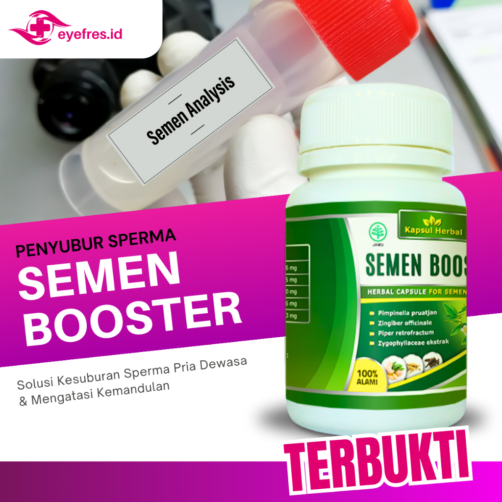 SEMEN BOOSTER - pengental sperma pria penyubur sperma obat penyubur sperma pria PROMIL VMALE BOOSTER