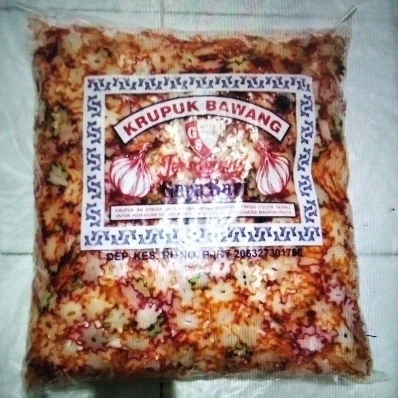 

Kerupuk bawang bintang 5kg