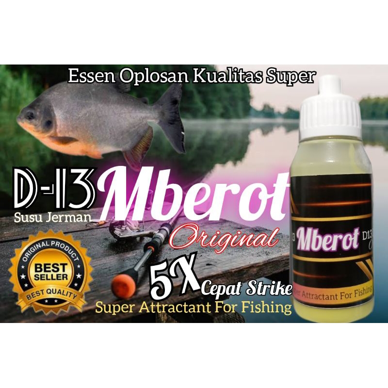 Essen D13 MBEROT (New Evolution) BAWAL, NILA dan Ikan Mas Tombro Galatama lele Rilis. Aroma Wangi Gu