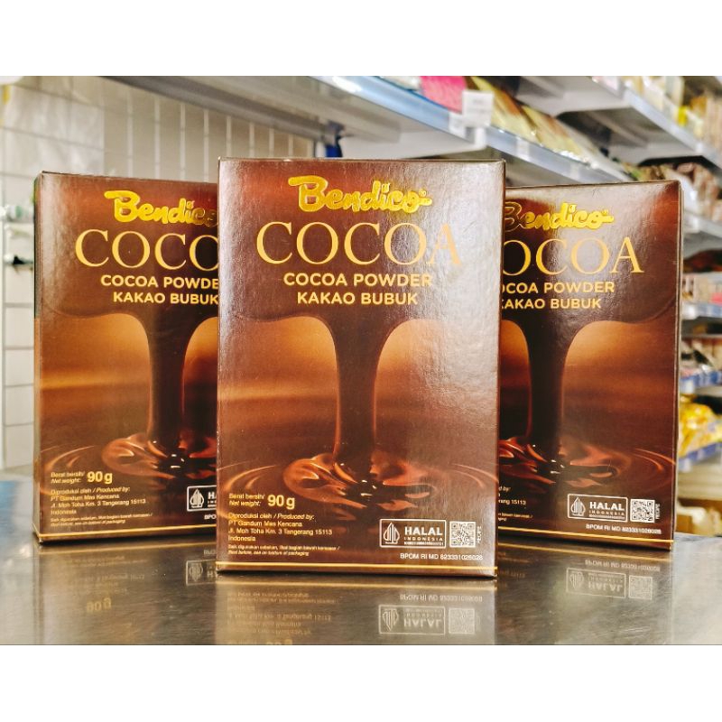 

Bendico Cocoa Powder 90gr/Cocoa Powder Bendico/Bubuk Coklat 90gr/Coklat Bubuk/Coklat untuk Brownies