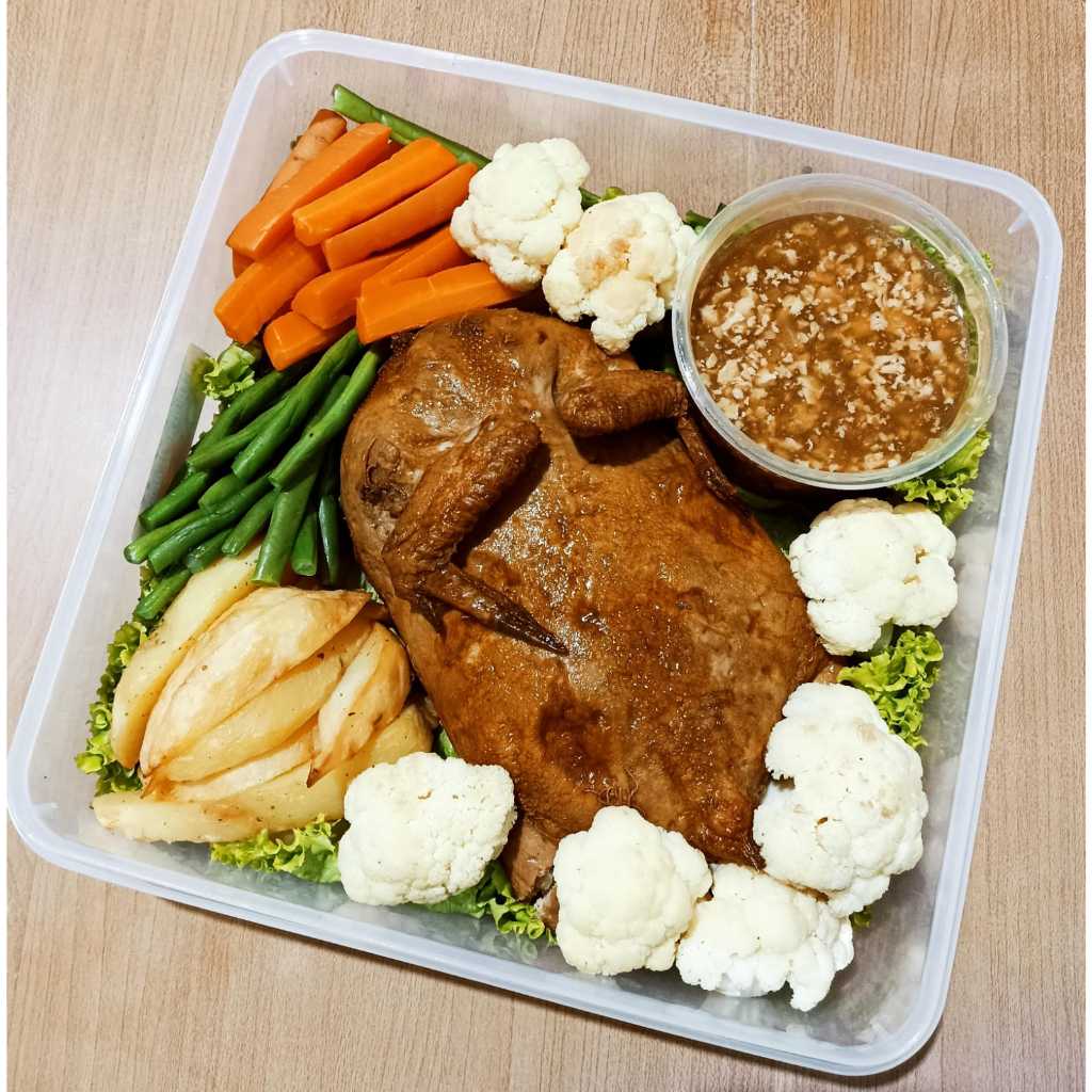 

Ayam Kodok - Ayam Opor - Hampers - Khusus Bandung Area