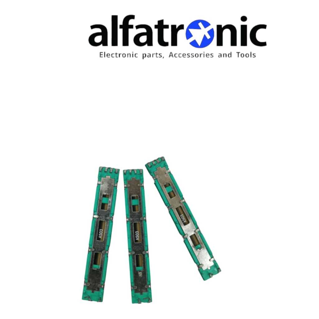 POTENSIO GESER A50K 4X2 pin  6CM