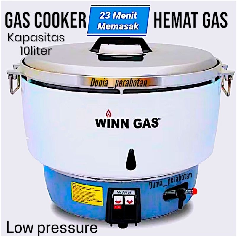 GAS COOKER WINN GAS 10LITER | RC-50 PENANAK NASI GAS | BACA DESKRIPSI TERLEBIH DAHULU SEBELUM ORDER
