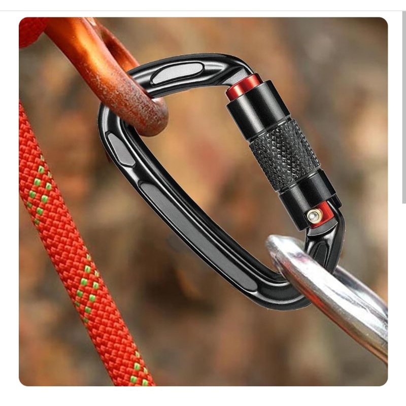 Carabiner outomatic lock / carabiner climbing / carabiner alumunium
