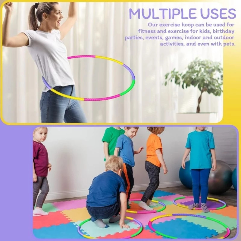 HULA HOOP RING PLASTIK / HULA HOOP KECIL / HOLA HOLLA DANCING ANAK DEWASA