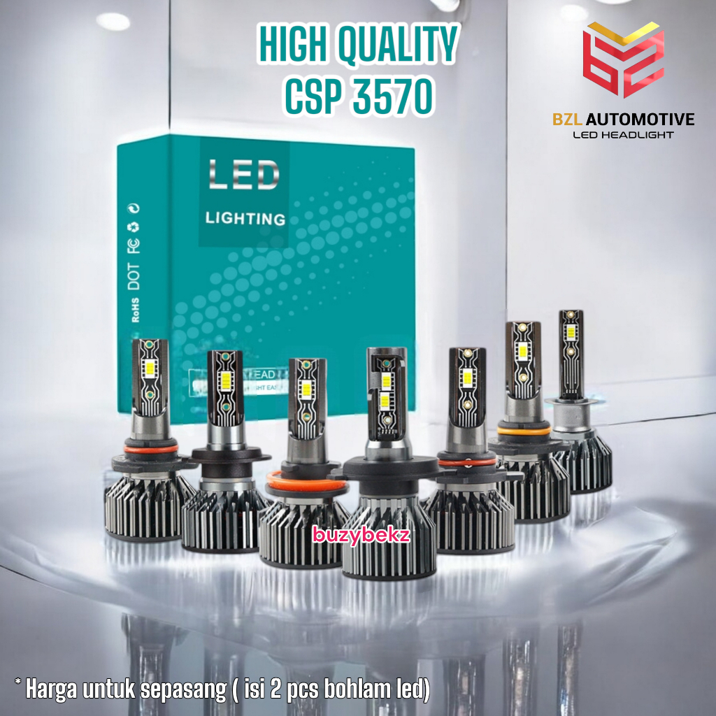 BZL Lampu Led Headlamp Foglamp  Mobil H4 H11 H8 H16 H9 H1 HB3 HB4 Hir2 H7