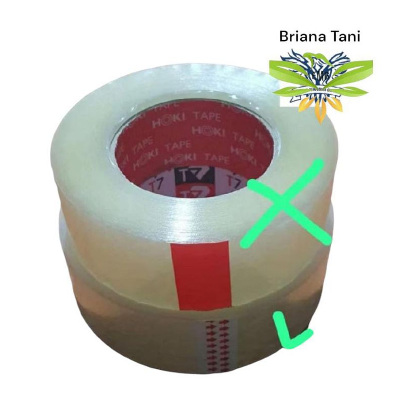 

LAKBAN BENING MURAH PACKING TOKO ONLINE 44 MIC T7 Tape LAKBAN HEMAT DAN KUAT COCOK UNTUK PACKING TOKO ONLINE