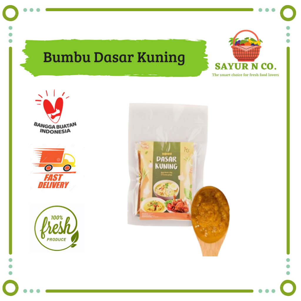 

Bumbu Dasar Kuning Sachet 135gr | Sayur N Co Bekasi