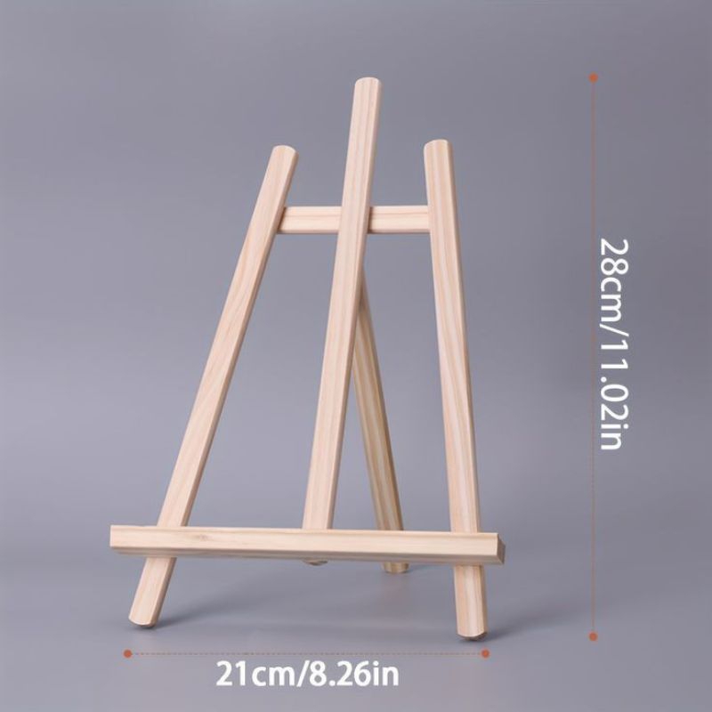

Easel Mini 28 x 21 cm – Dudukan Kanvas Praktis untuk Karya Seni