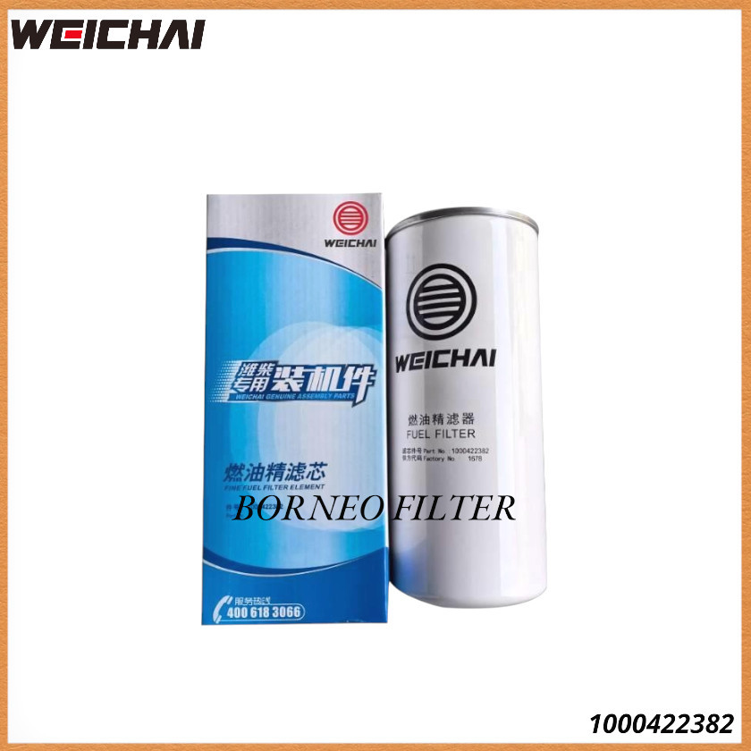 1000422382 Weichai * Fuel Filter 612630080087 60327522 800162637 R010018 FF5740 BF9817 FC-71090 SFF0