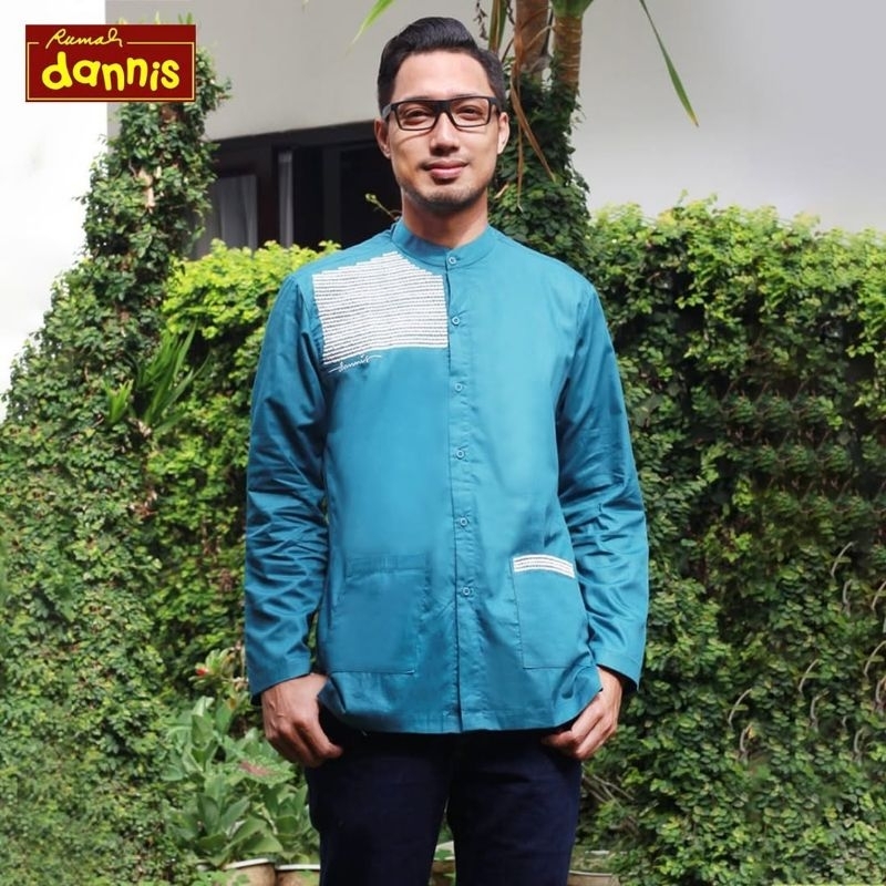 Kemeja Koko Dewasa Dannis K.220904 Size XL Baju Muslim Pria Murah