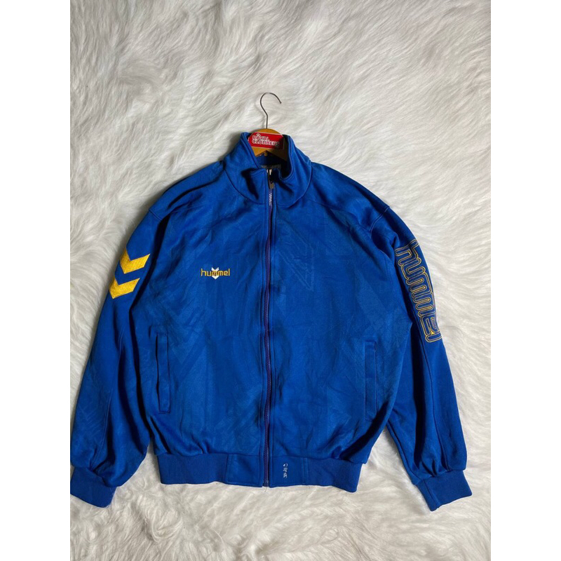 Tracktop hummel vintage second (2636) - Hoodie second - hoodie second branded - Jaket Second - Jaket