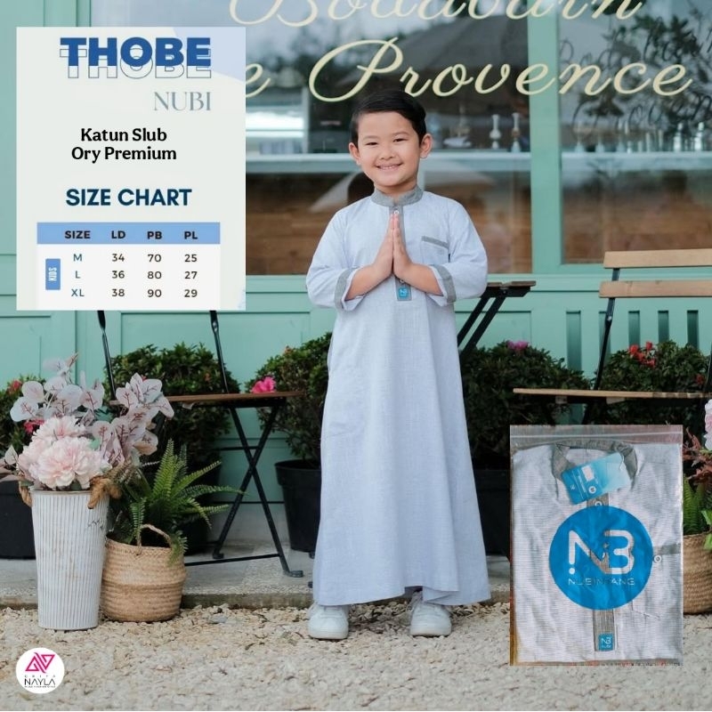 Thobe Jubah Anak Laki Laki Nubi