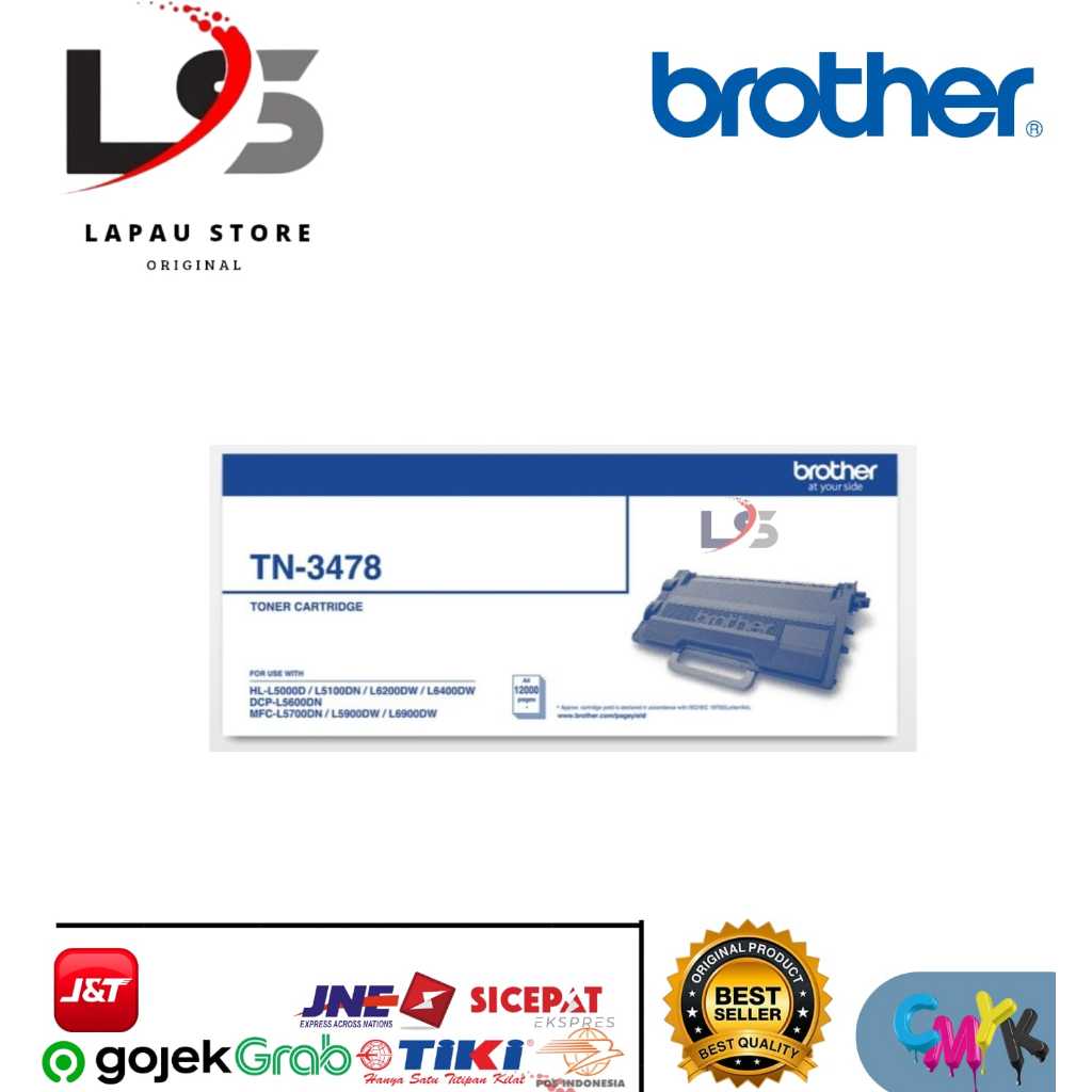 Toner brother TN 3478 original