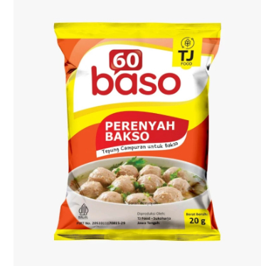 

Tepung Perenyah Bakso, Tepung Kres Bakso Go baso 20g