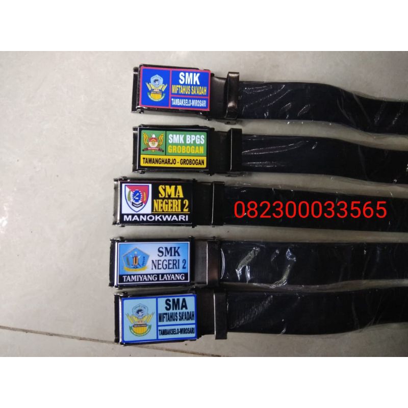 ikat pinggang anak sekolah SMA/SMK