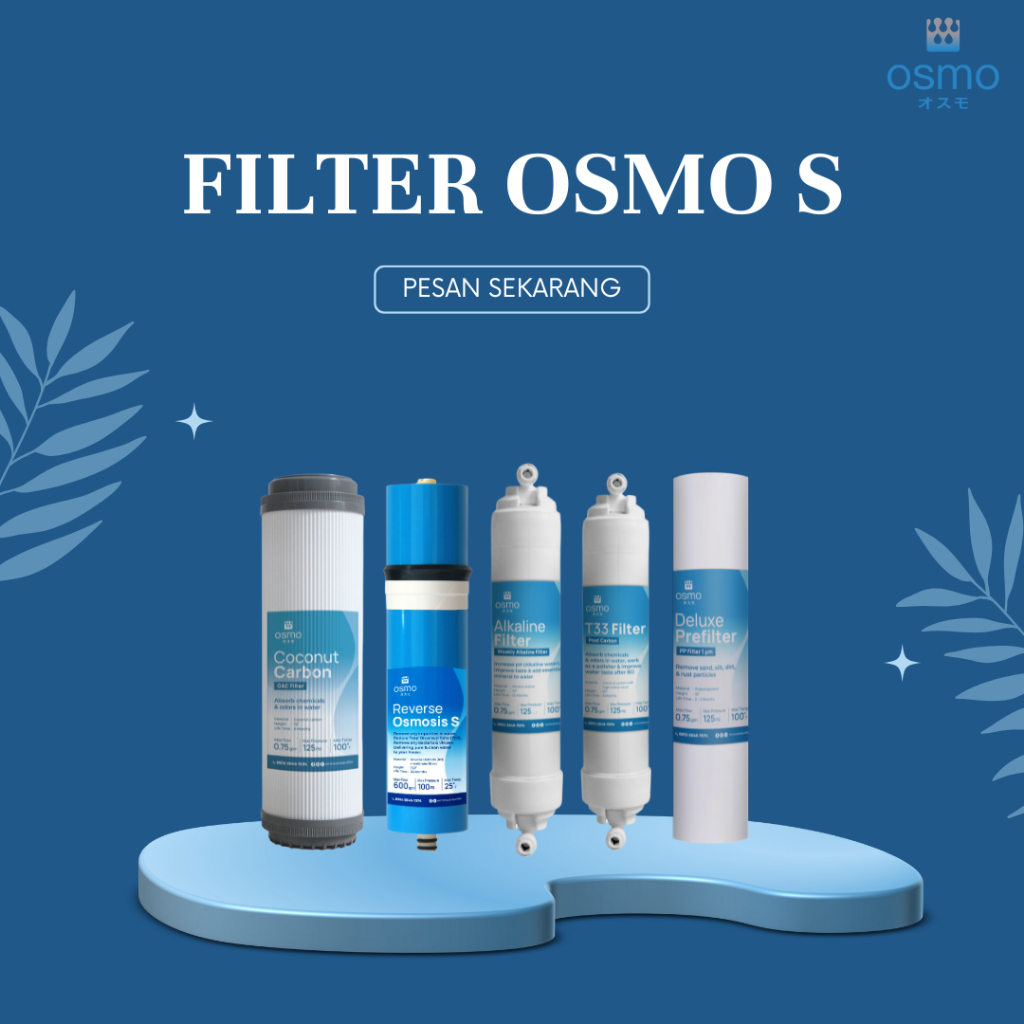 Filter Bundling Osmo S / Filter Bundling Water Purifier / Water Purifier OSMO