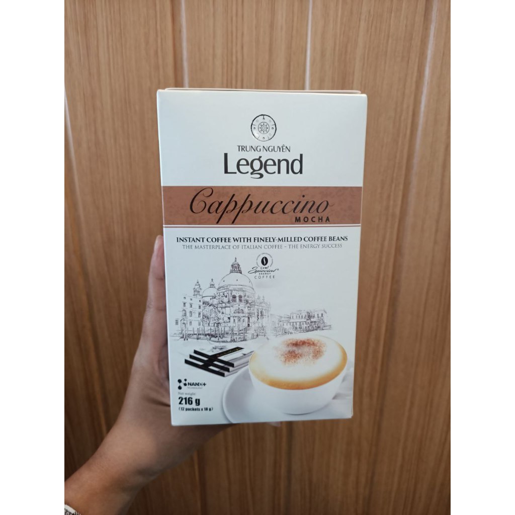 

TRUNG NGUYEN – LEGEND CAPPUCCINO MOCHA (INSTANT COFFEE WITH FINELY – MILLED COFFEE BEANS)