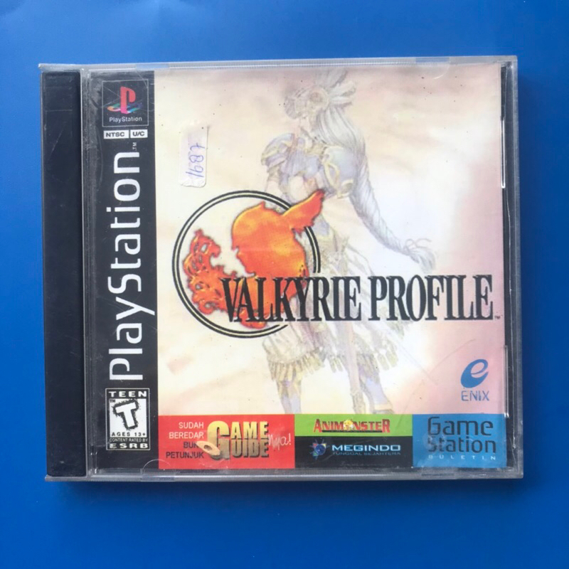 Valkyrie Profile PS1 cd kaset game kopab ps 1