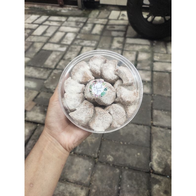 

kue kering putri salju coklat kemasan 250gram