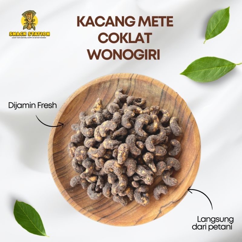 

Kacang Mete Coklat Mede Premium Berkualitas Manis Cashew-500gr