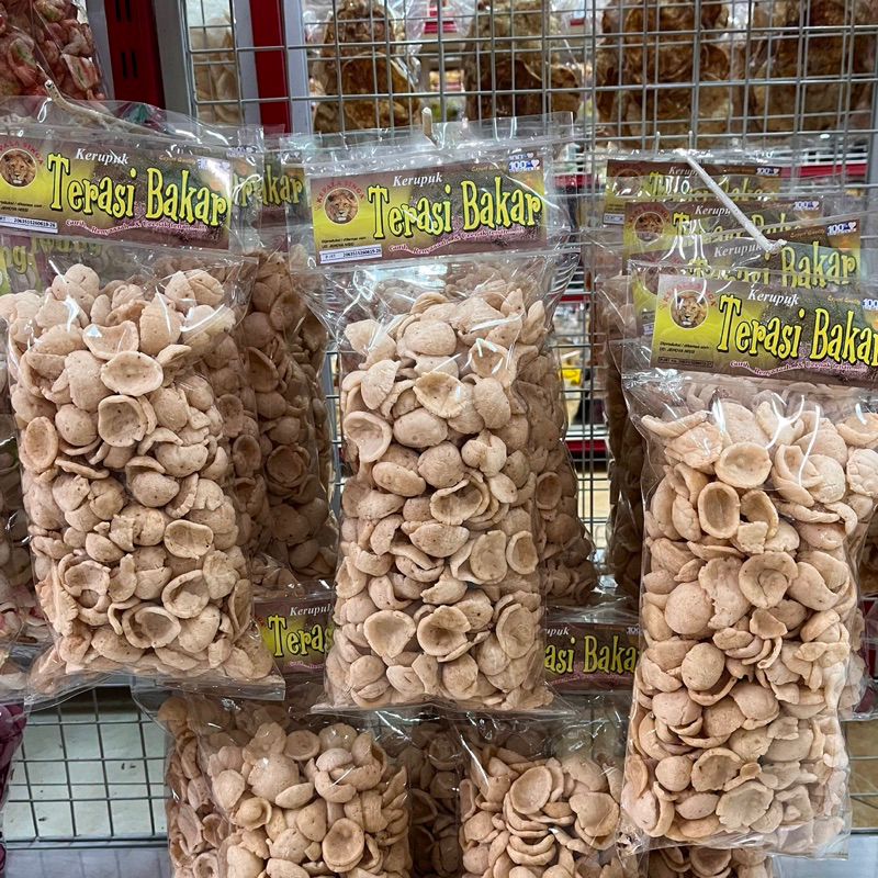 

KERUPUK TERASI BAKAR KEPALA SINGA 200 G