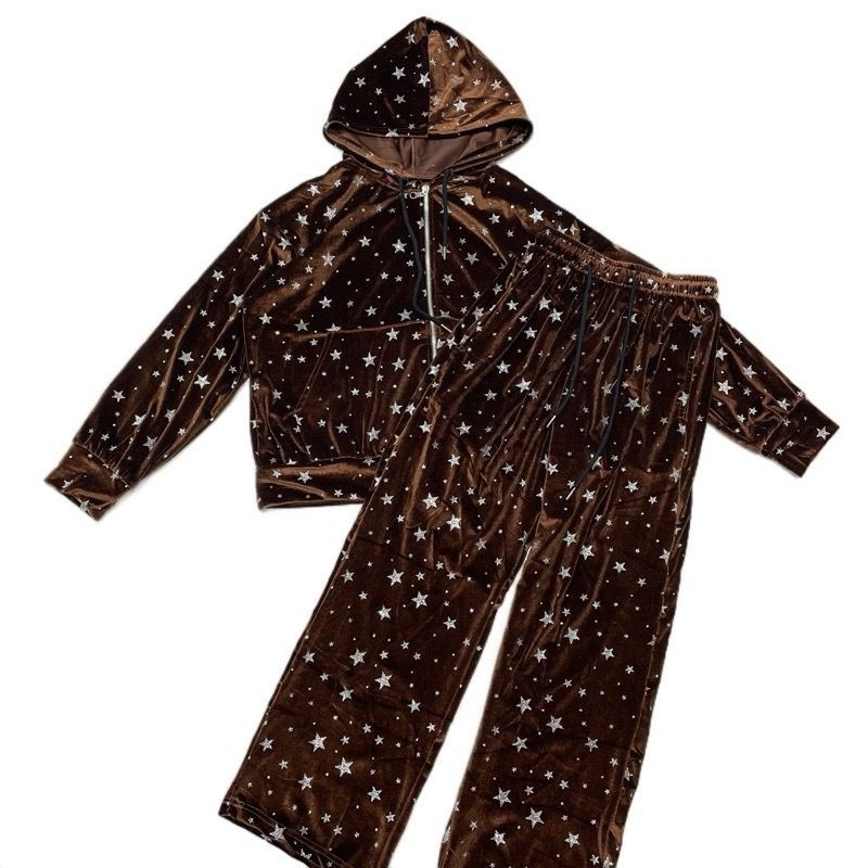 SETELAN VELVET BLUDRU BLINK JAKET KULOT