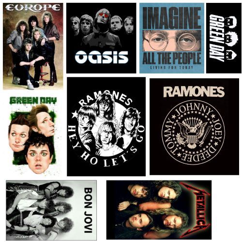

Stiker Band Rock Legendaris - Oasis, Nirvana, The Beatles (Pack/Custom)