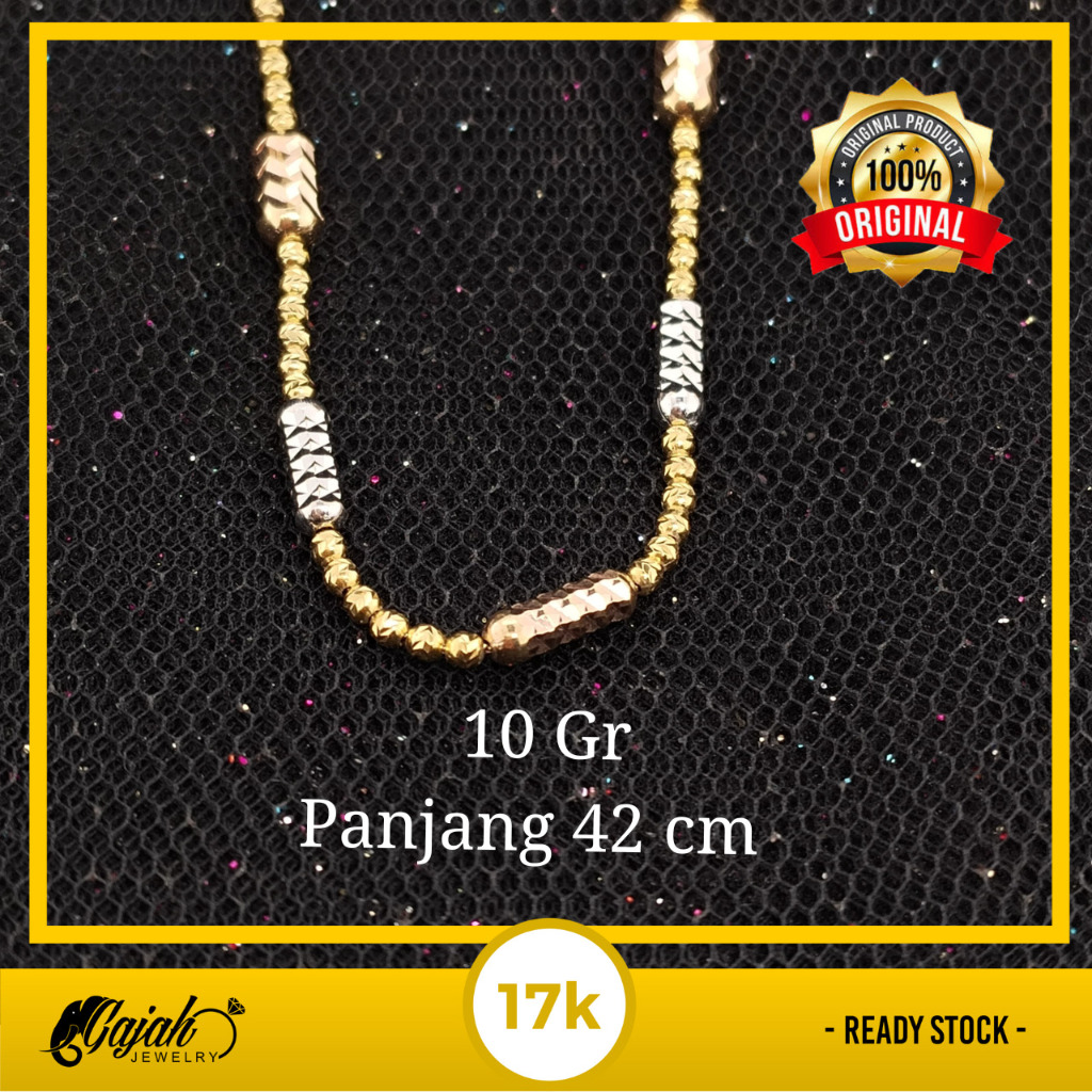 Kalung Emas 17K -  10 Gram  7151