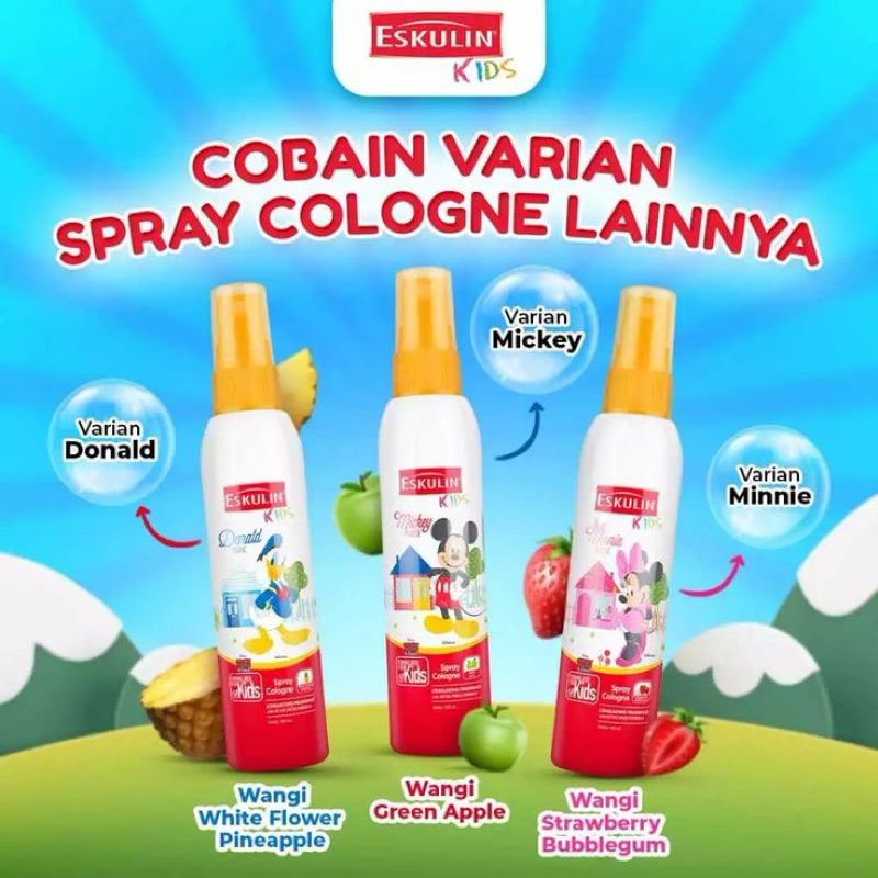 Eskulin Kids Spray Cologne