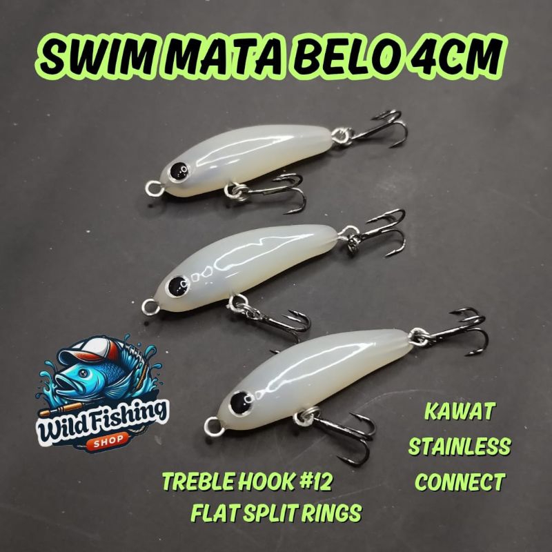 UMPAN HAMPALA LURE CASTING SWIMER GLUESTICK 4CM