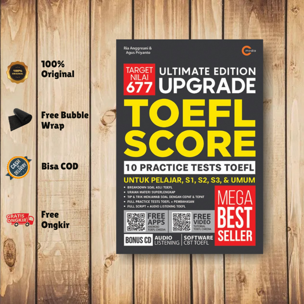 AG - Buku Ultimate Edition Upgrade Toefl Score By Ria Angreani