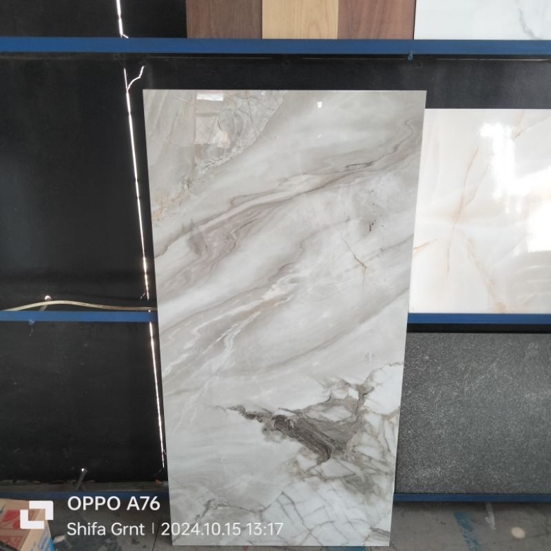 Granit lantai 60x120. Emerald Grey/Ikad