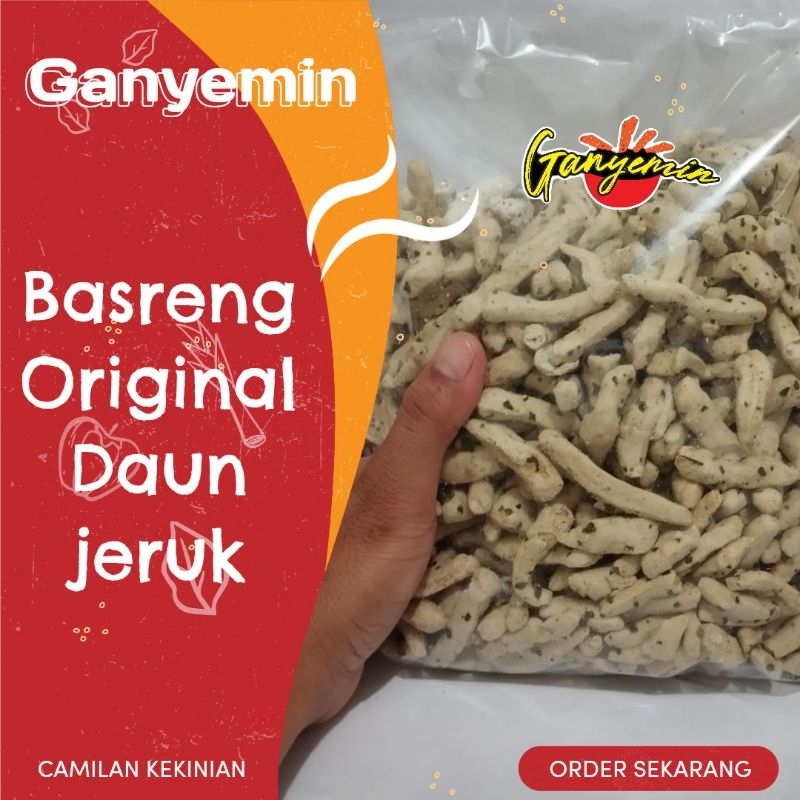 

Basreng stik rasa original daun jeruk / baso goreng (1kg)