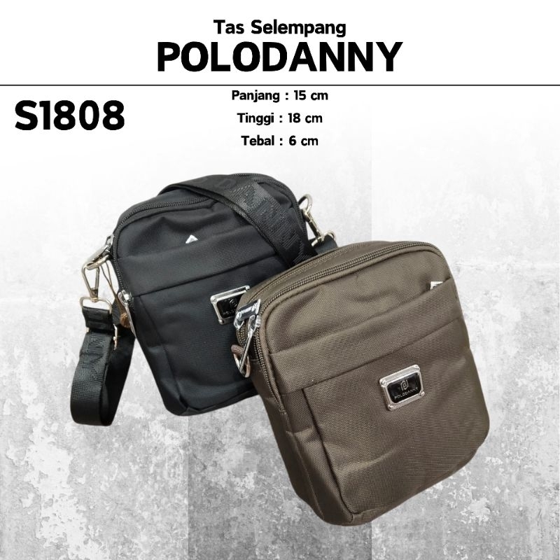 Tas S1808 Selempang Polo Danny Size Small Original - Tas PoloDanny 1808