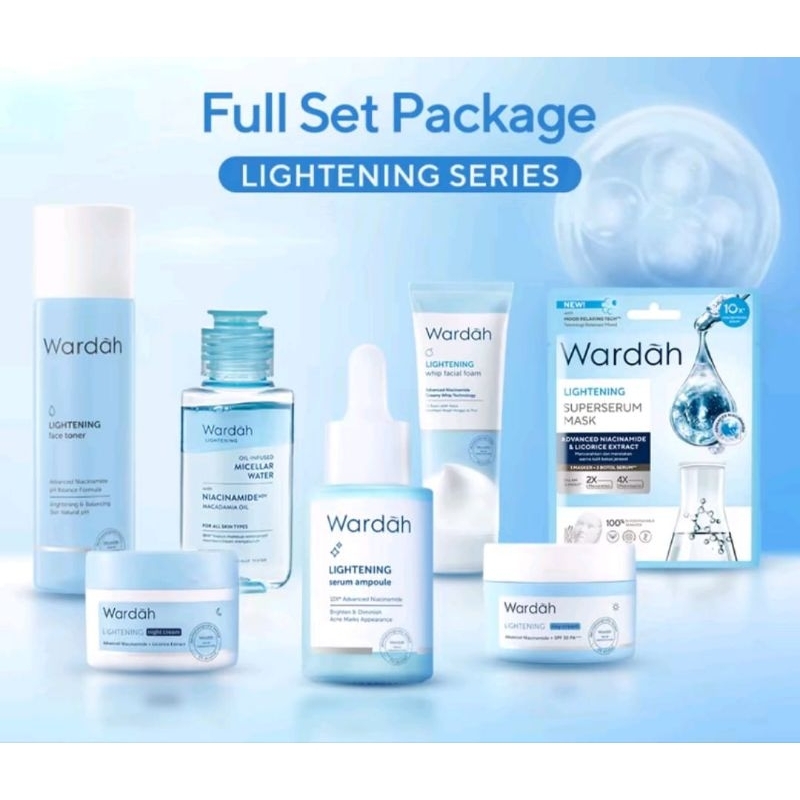 Wardah Full Set Lightening Series