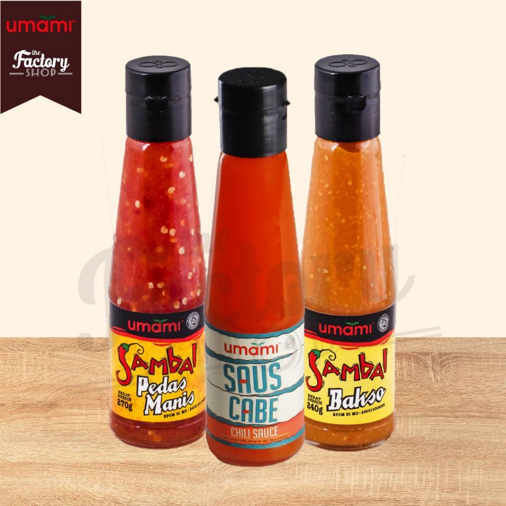 

Umami Umia-mi Sambal Bakso chili sauce saus cabe pedas manis