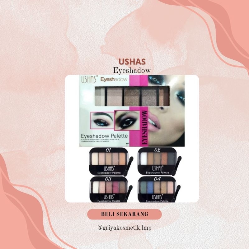 Ushas Eyeshadow Palette 4.4gr
