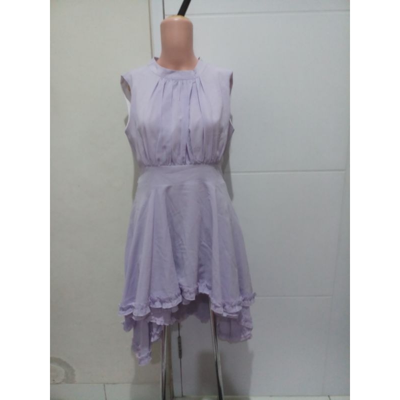 Dress ungu muda