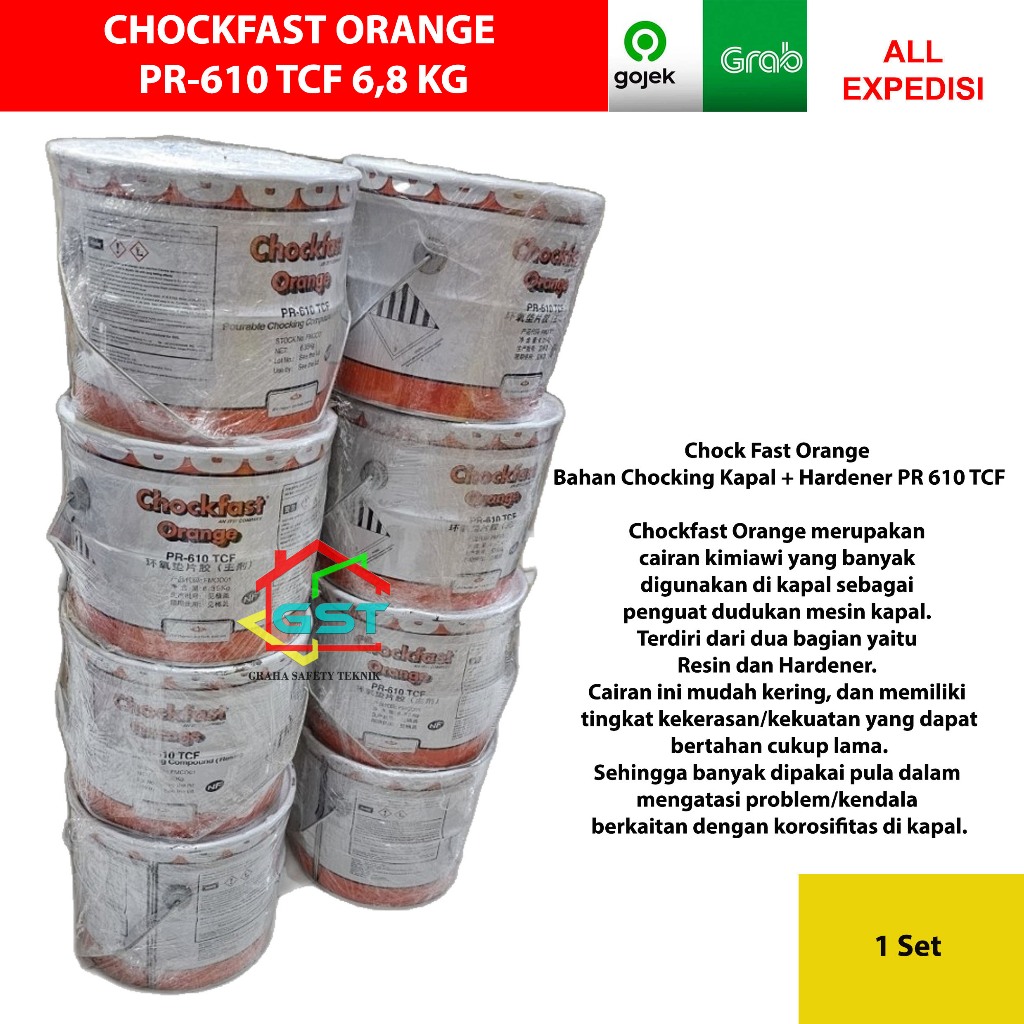 

chockfast orange pr 610 tcf 6,8kg CHOCKFAST ORANGE