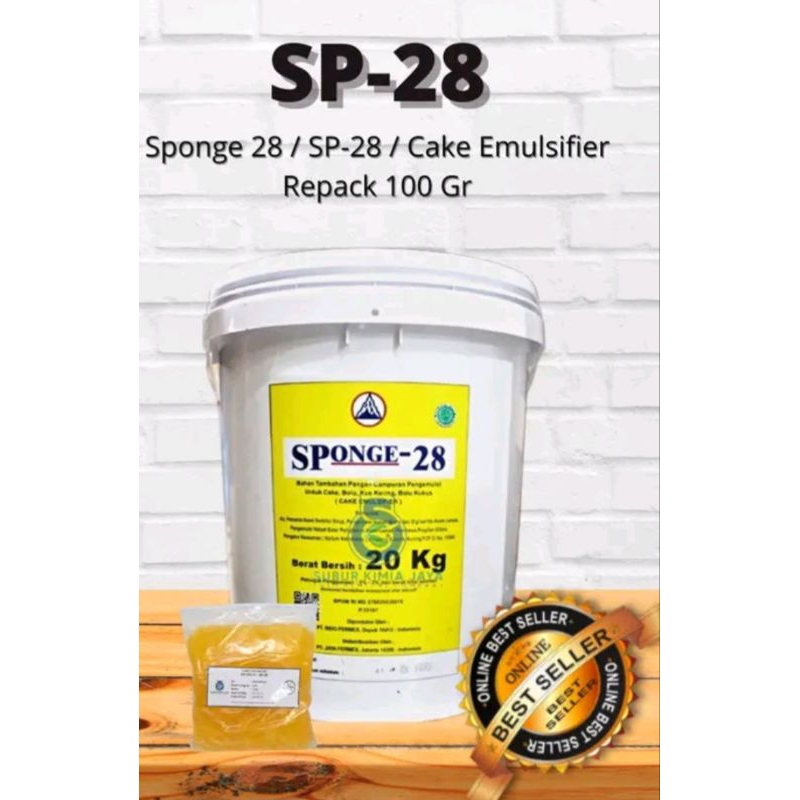 

Pengembang Kue SP SPONGE28 100gr,250gr,500gr ( REPACK ) Pengembang Pelembut Kue