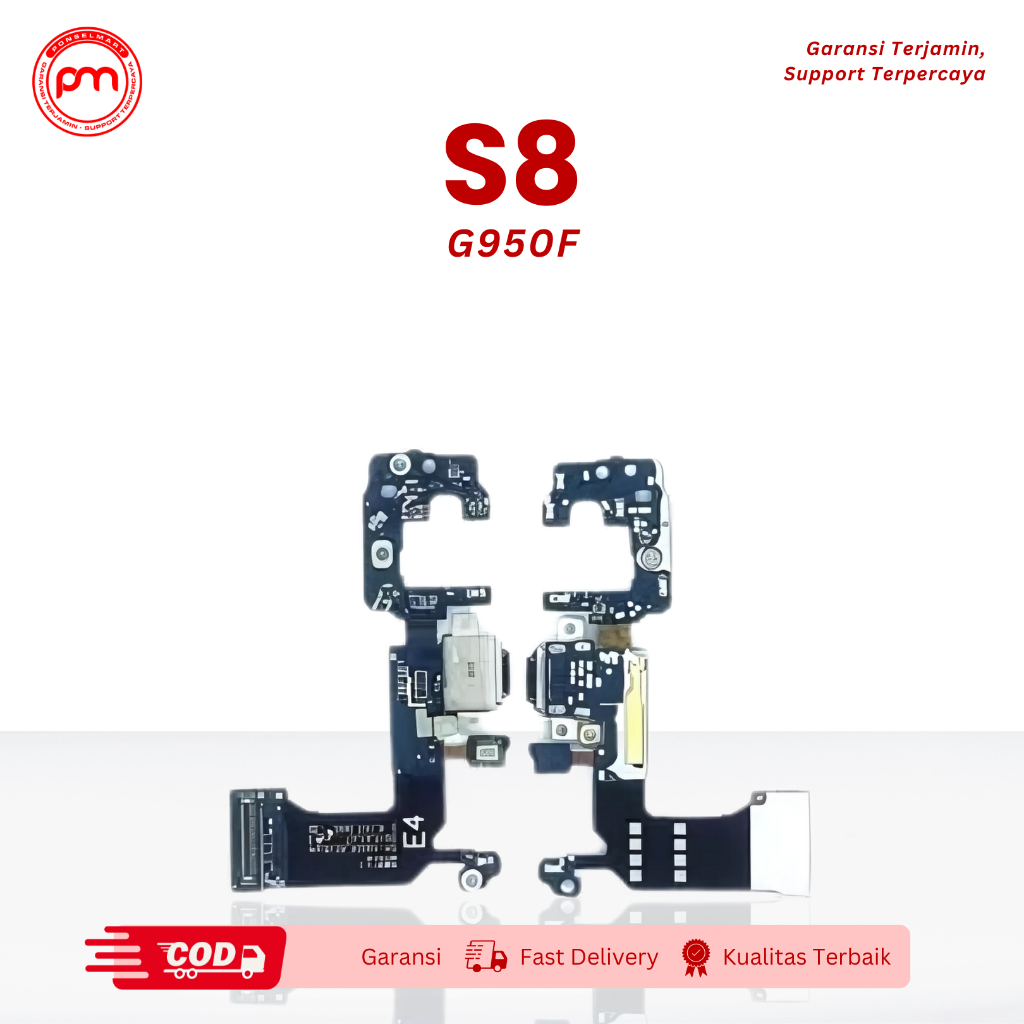 UI Board Konektor Cas Connector Charger Samsung S8 Papan Concas G950F
