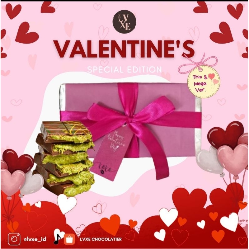

SPECIAL VALENTINE GIFT HAMPERS DUPE Coklat Dubai Pistachio Kunafa