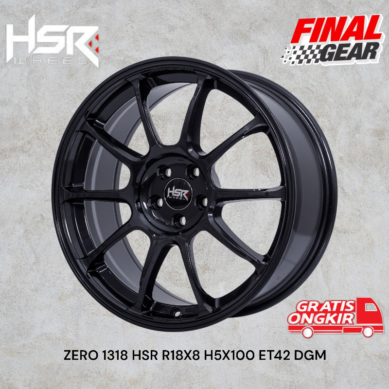 CE28 R18x8 et42 5x100 untuk sienta vw golf celica dll tipe hsr zero r18 ,bukan enkei/rays