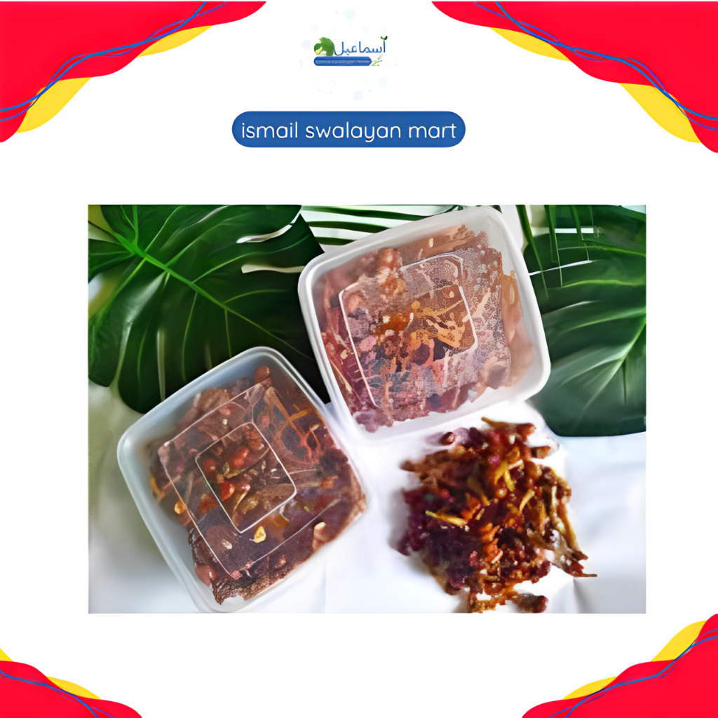 

MURAH Sambal Teri Kacang BALADO 100 gram | Sambal Balado Teri Kacang 100 Gr