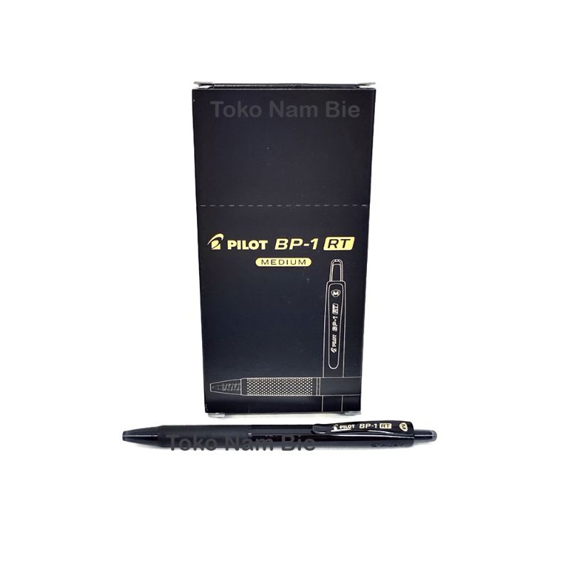 

Pulpen Pena Bolpen PILOT BP 1 RT Hitam Medium 0.5mm