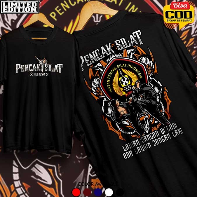 Kaos IPSI Pencak Silat Indonesia Keren Terbaru Murah Terlaris Combed 30s Bisa COD