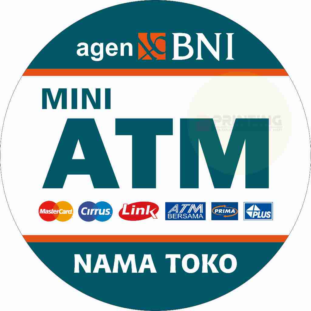 STIKER NEON BOX AGEN BNI BULET