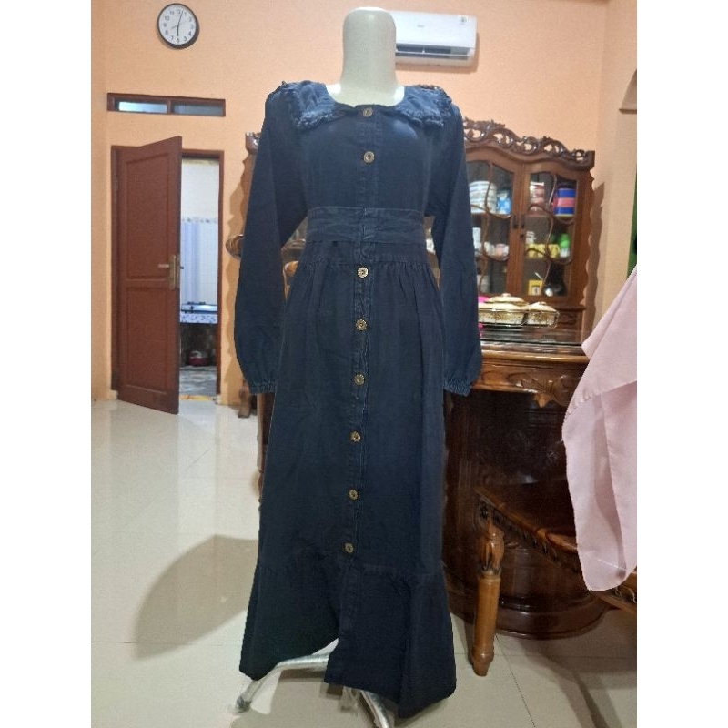Midi jeans terbaru, Midi Import, Baju import wanita